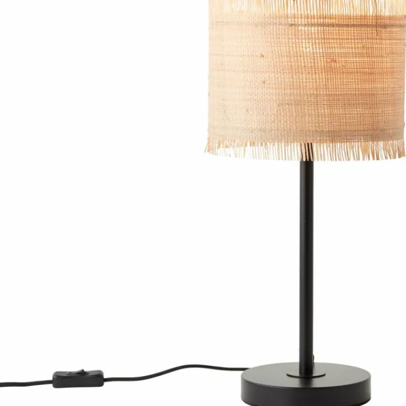 Luminaires Rustiques-Luminaires Brilliant Lampe de table Brilliant Raffy Noir, 1 lumière