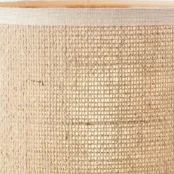 Lampes En Tissu-Luminaires Brilliant Lampe de table Brilliant Aniela Noir, 1 lumière