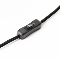 Luminaires Rustiques-Luminaires Brilliant Lampe de table Brilliant Mesa Noir, 1 lumière