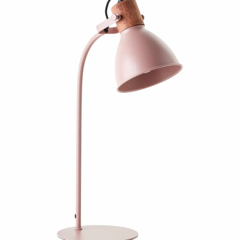 Luminaires Scandinaves-Luminaires Brilliant Lampe de table Brilliant Erena Rose, 1 lumière