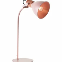 Luminaires Scandinaves-Luminaires Brilliant Lampe de table Brilliant Erena Rose, 1 lumière