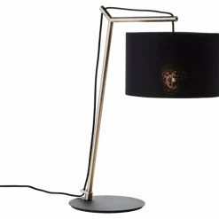 Lampes En Tissu-Luminaires Brilliant Lampe de table Brilliant Annice Or, Noir, 1 lumière