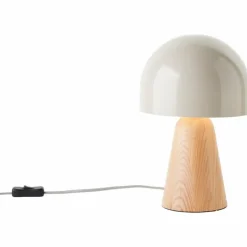 Luminaires Scandinaves-Luminaires Brilliant Lampe de table Brilliant Nalam Écru, 1 lumière