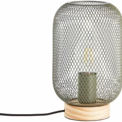 Luminaires Scandinaves-Luminaires Brilliant Lampe de table Brilliant Giada Vert, 1 lumière