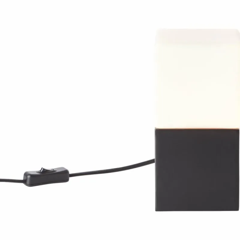 Luminaires Brilliant Lampe de table Brilliant Twisty Noir, 1 lumière