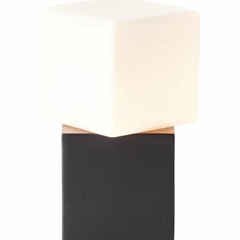 Luminaires Brilliant Lampe de table Brilliant Twisty Noir, 1 lumière