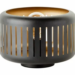 Lampes Dorées-Luminaires Brilliant Lampe de table Brilliant Tyas Noir, 1 lumière