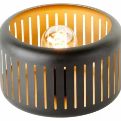 Lampes Dorées-Luminaires Brilliant Lampe de table Brilliant Tyas Noir, 1 lumière