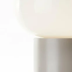 Luminaires Brilliant Lampe de table Brilliant Daeny Brun, Gris, 1 lumière