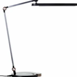 Luminaires Brilliant Lampe de table Brilliant Officehero LED Noir, 1 lumière* Éclairage Led