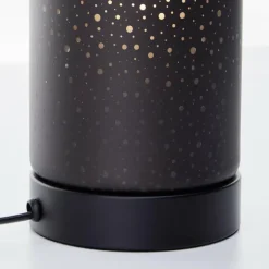 Luminaires Brilliant Lampe de table Brilliant Scarlett Noir, 1 lumière