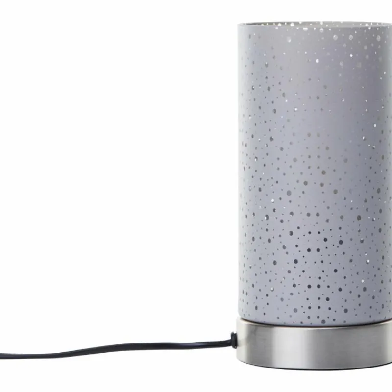 Luminaires Brilliant Lampe de table Brilliant Scarlett Argenté, 1 lumière