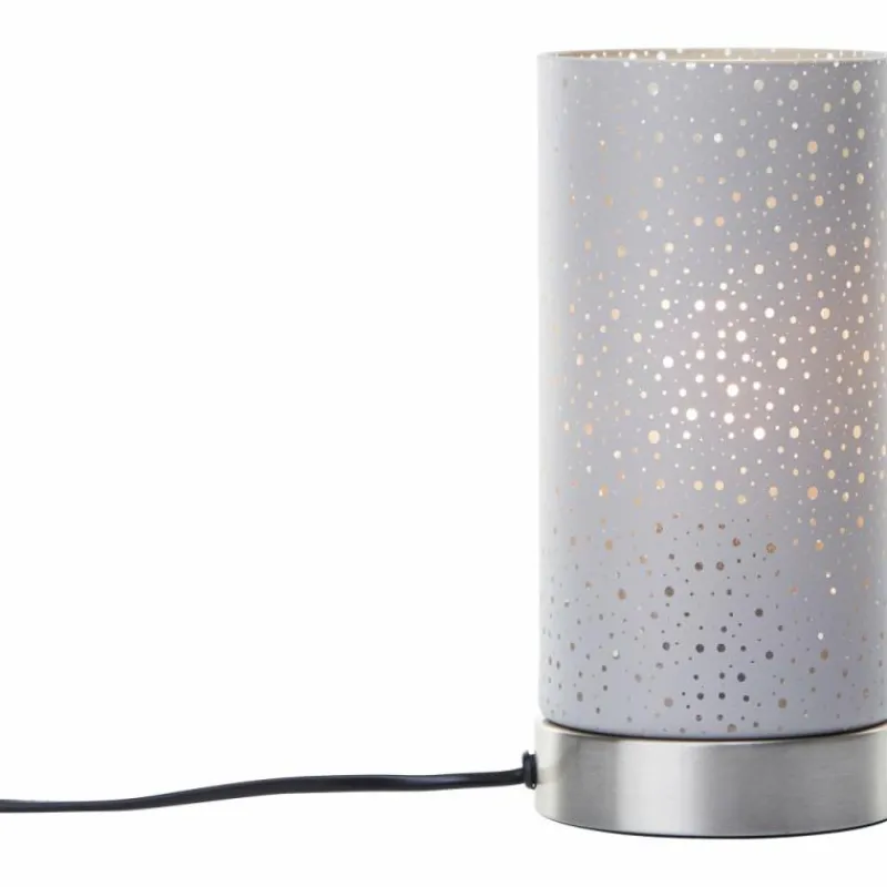 Luminaires Brilliant Lampe de table Brilliant Scarlett Argenté, 1 lumière