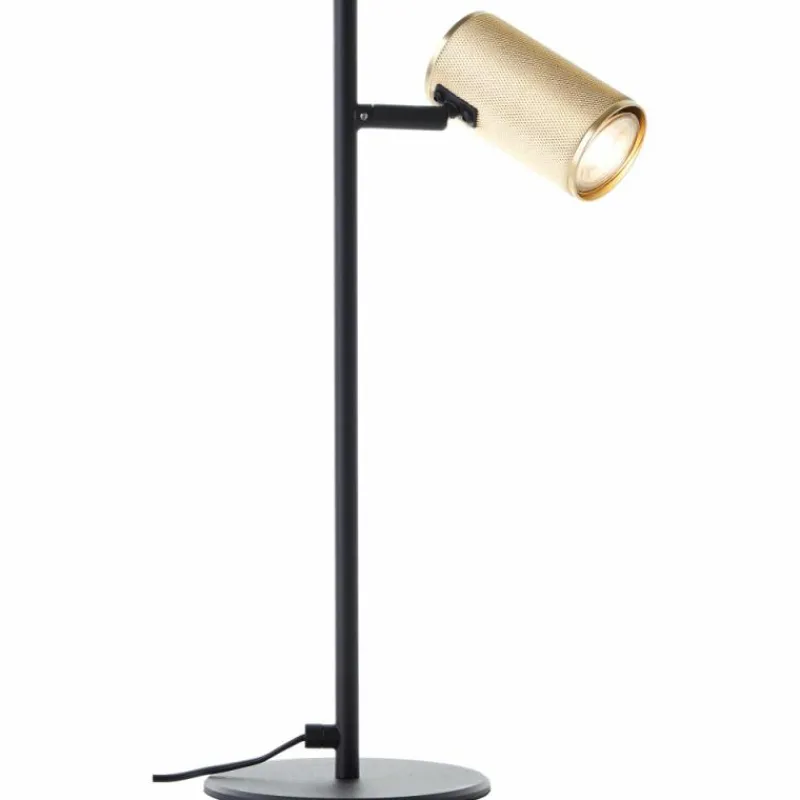 Lampes Dorées-Luminaires Brilliant Lampe de table Brilliant Marty LED Noir, 1 lumière