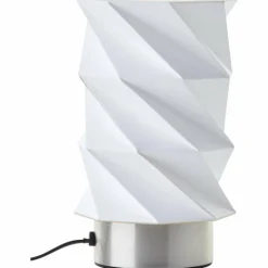 Luminaires Brilliant Lampe de table Brilliant Paperfold Argenté, 1 lumière* Lampes À Poser