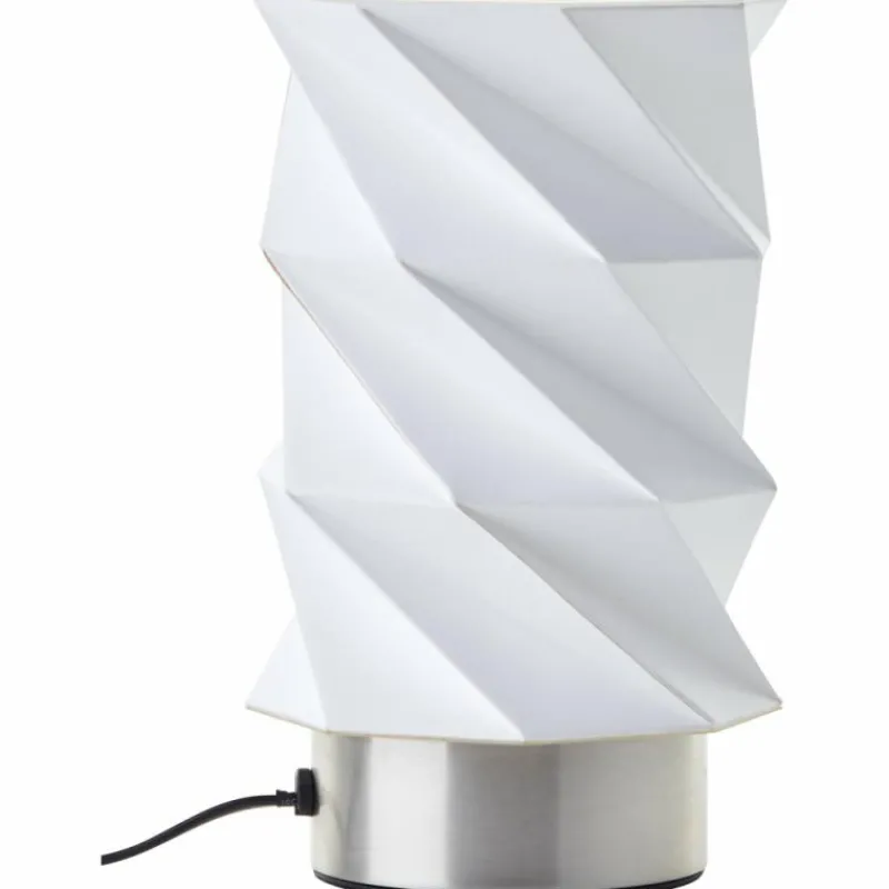 Luminaires Brilliant Lampe de table Brilliant Paperfold Argenté, 1 lumière* Lampes À Poser