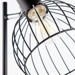 Luminaires Brilliant Lampe de table Brilliant-Leuchten Blacky Noir, 1 lumière* Lampes À Poser