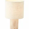 Lampes En Tissu-Luminaires Brilliant Lampe de table Brilliant-Leuchten Pia Écru, 1 lumière
