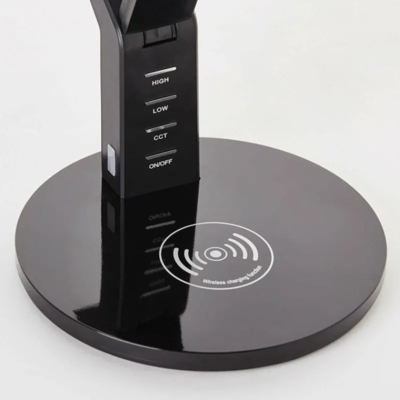 Luminaires Brilliant Lampe de table Brilliant-Leuchten Kaila LED Noir, 1 lumière* Éclairage Led