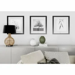 Lampes En Tissu-By Rydéns Lampe de table By Rydens Granada Bois clair, Noir, 1 lumière