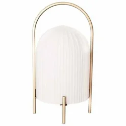 Lampes En Tissu-By Rydéns Lampe de table By Rydens Lexi Or, 1 lumière