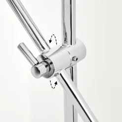 hofstein Lampe de table Camori Chrome, 1 lumière