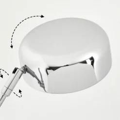 hofstein Lampe de table Camori Chrome, 1 lumière