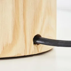 Luminaires Scandinaves-hofstein Lampe de table Canedo Brun, 1 lumière