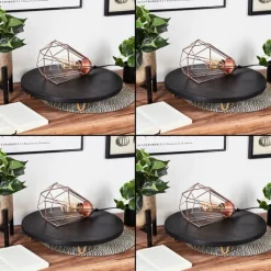 Lampes Vintages & Rétros-hofstein Lampe de table Cenova Cuivre, 1 lumière