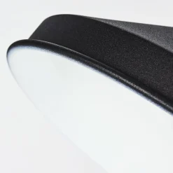 Lampes Industrielles-hofstein Lampe de table Chara Noir, Argenté, 1 lumière