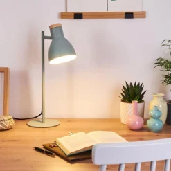 Luminaires Scandinaves-hofstein Lampe de table Chatsworth Vert, 1 lumière