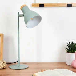 Luminaires Scandinaves-hofstein Lampe de table Chatsworth Vert, 1 lumière