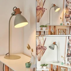 Luminaires Scandinaves-hofstein Lampe de table Chipou Écru, 1 lumière