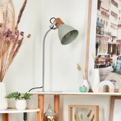 Luminaires Scandinaves-hofstein Lampe de table Chipou Écru, 1 lumière