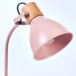 Luminaires Scandinaves-hofstein Lampe de table Chipou Rose, Rose, 1 lumière