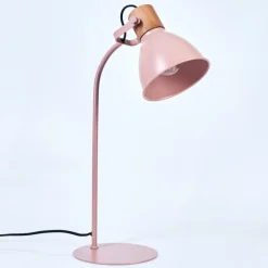Luminaires Scandinaves-hofstein Lampe de table Chipou Rose, Rose, 1 lumière