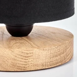 Lampes En Tissu-hofstein Lampe de table Chiuvi Écru, Noir, 1 lumière