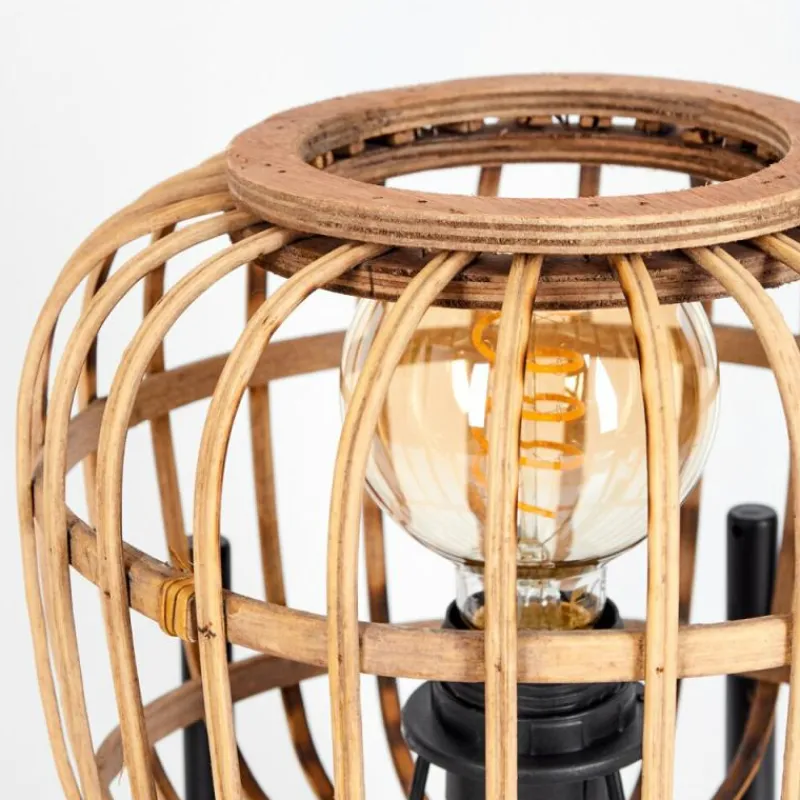 Luminaires Orientaux-hofstein Lampe de table Combeima Noir, 1 lumière