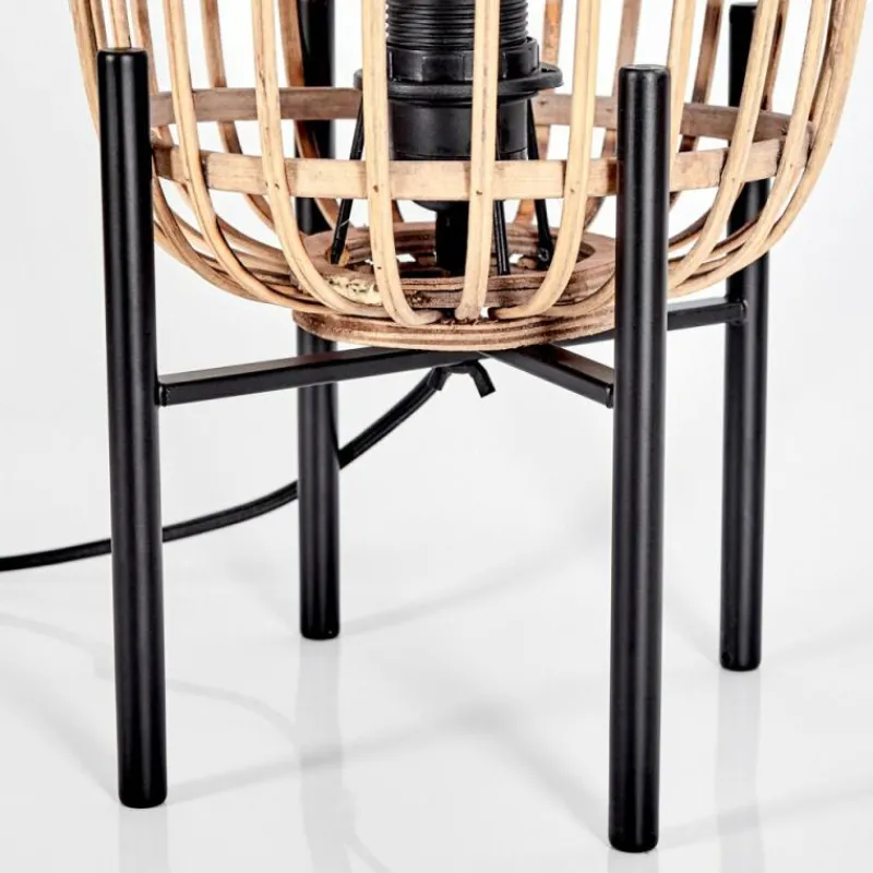 Luminaires Orientaux-hofstein Lampe de table Combeima Noir, 1 lumière