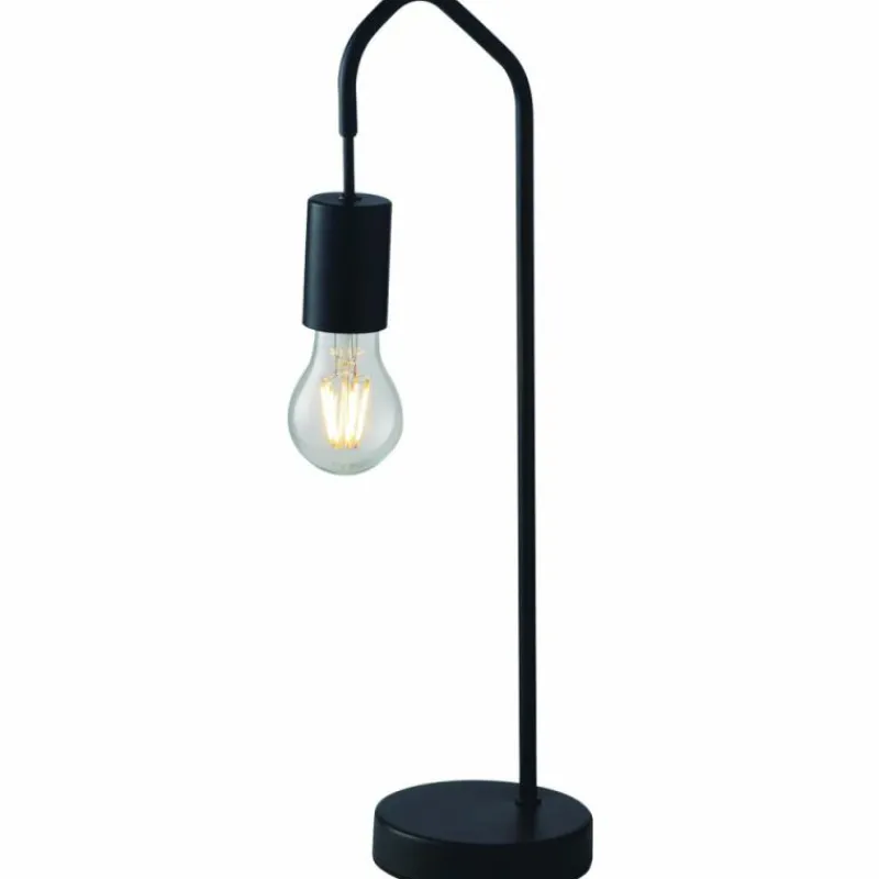 Lampes Industrielles-Luce Design Lampe de table Cuyama Noir, 1 lumière