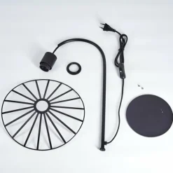 hofstein Lampe de table Daesi Noir, 1 lumière