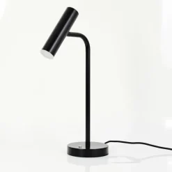 hofstein Lampe de table Dalheim LED Noir, 1 lumière* Éclairage Led