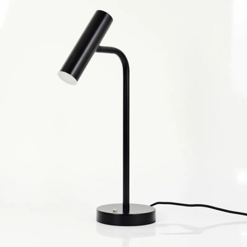 hofstein Lampe de table Dalheim LED Noir, 1 lumière* Éclairage Led