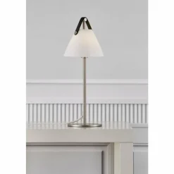 Design For The People by Nordlux Lampe de table STRAP Nickel mat, 1 lumière* Lampes À Poser