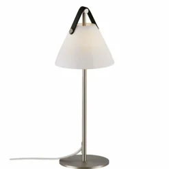 Design For The People by Nordlux Lampe de table STRAP Nickel mat, 1 lumière* Lampes À Poser
