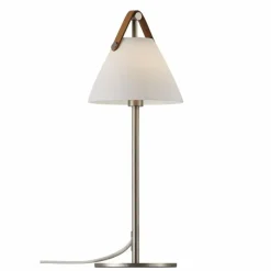 Design For The People by Nordlux Lampe de table STRAP Nickel mat, 1 lumière* Lampes À Poser