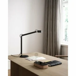 Luminaires Scandinaves-Design For The People by Nordlux Lampe de table NOBU LED Noir, 1 lumière