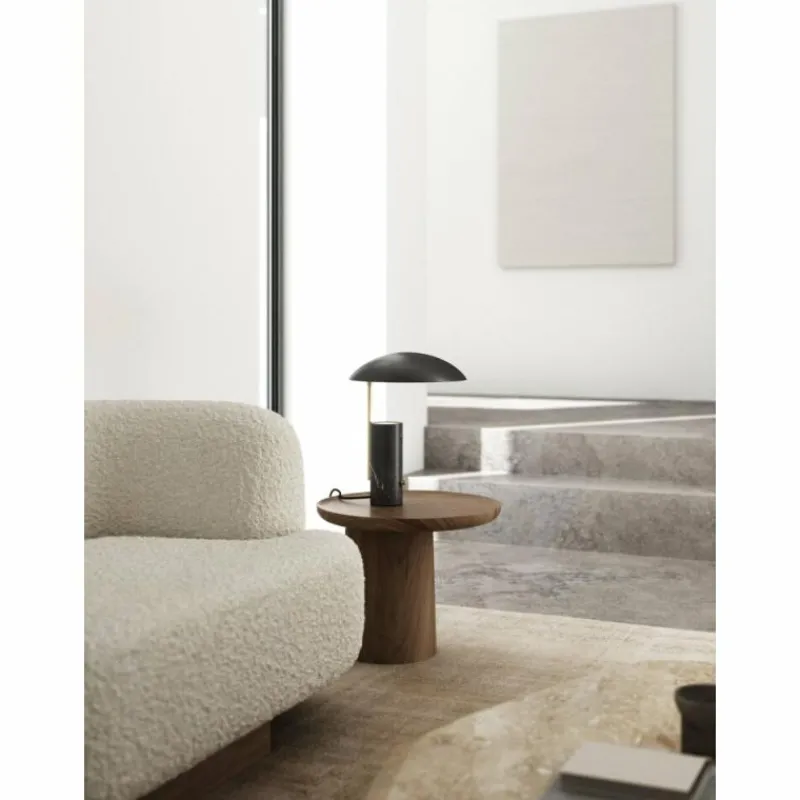 Luminaires Scandinaves-Design For The People by Nordlux Lampe de table MADEM Laiton, Noir, 1 lumière