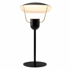 Lampes Vintages & Rétros-Design For The People by Nordlux Lampe de table FABIOLA Noir, 1 lumière