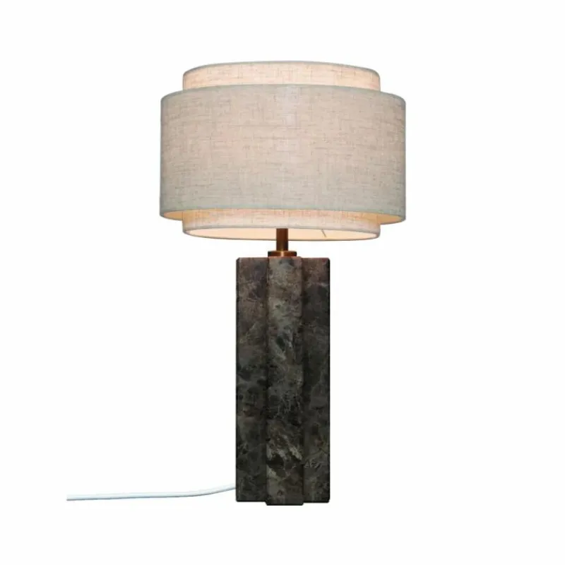 Lampes En Tissu-Design For The People by Nordlux Lampe de table TAKAI Brun, 1 lumière